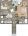 One bedroom floor plan